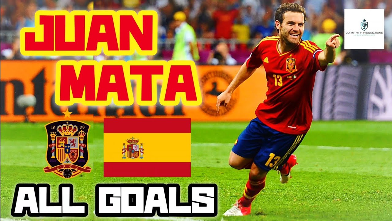 Juan Mata | All 10 Goals for Spain