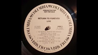 Video thumbnail of "Return To Forever - The Endless Night (Part 1 & Part 2) (Vinyl)"
