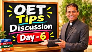 Details Edu Skills OET - Discussion - Day -6: Ep. 25, 26 & 27: August Batch 2026  - OET  Tips & tricks News