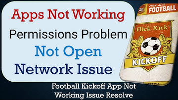 How To Fix Football App not working | Not Open | Space Issue | Network & Permissions Issue