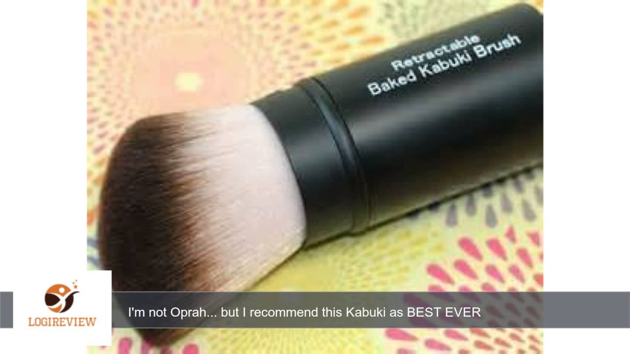 Laura Gellar Slanted Retractable Baked Kabuki Brush | Review/Test
