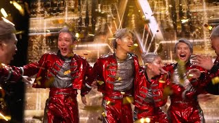 Japanese Dance Group CyberAgent Legit Steal the Show as Simon Slaps GOLDEN BUZZER
