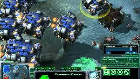 Terran Command Center assault!