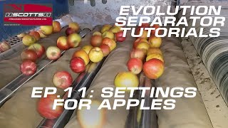 Scotts Evolution Separator Tutorials - Episode 11 - Apples