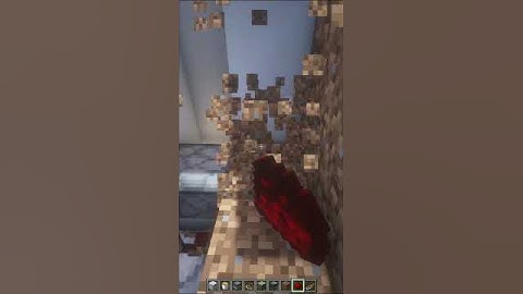 Minecraft: Auto Trash Can 🗑️ #shorts