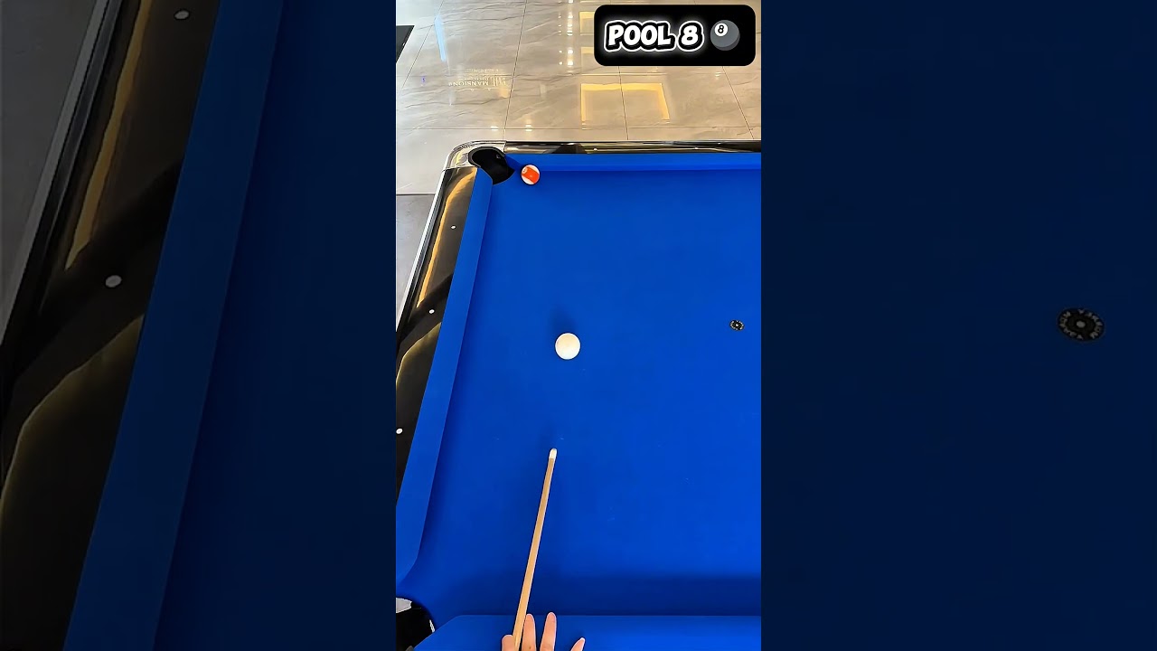 Image of video the how to shot frozen ball down the rail #billiards 10