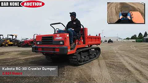 Kubota RG-30I Crawler Dumper