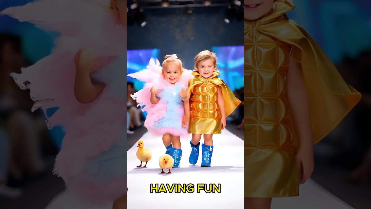 Sweet Kids in Cotton Candyland Costume Runway Show ❤️😍🔥 