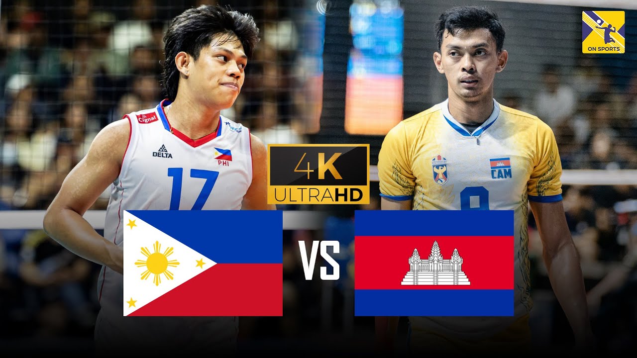 Full 4K | PHILIPPINES vs. CAMPUCHIA | Leo Ordiales vs. Voeurn Veasna - Rượt đuổi ngoạn mục