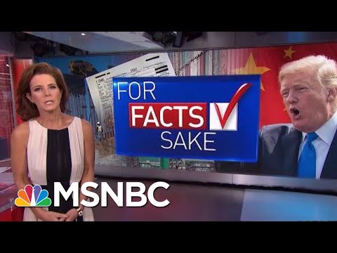 #ForFactsSake: Americans Pay For President Donald Trump’s Policies | Velshi & Ruhle | MSNBC