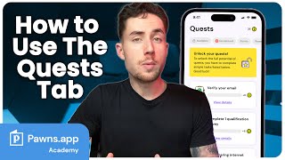 How to Use Pawns.app Quests Tab | Pawns.app Academy Beginner