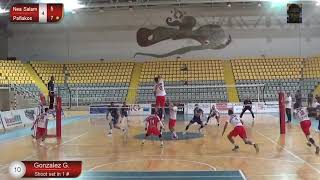 Gustavo Adolfo Larrahondo Gonzales - Nea Samanis - Cyprus Volleyleague 20182019