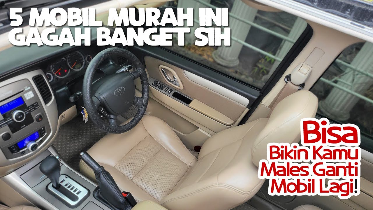 5 Mobil Murah Yang Bisa Bikin Kamu Males Ganti Mobil Lagi — Transcript