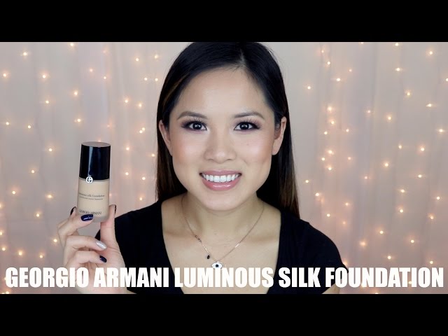 Giorgio Armani Luminous Silk Foundation Review + Demo 