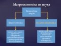 Теоретичні основи макроекономіки. Лекція перша