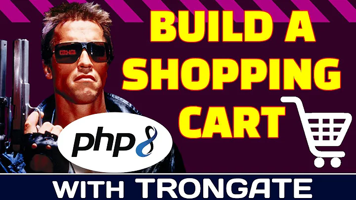 PHP tutorial - build a shopping cart with Trongate