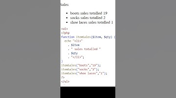 function PHP #shorts