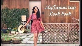 Japan Trip Lookbook &amp; Haul | Glimpses of Cherry Blossom in Japan
