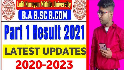 Lnmu Part 1 results 2021/Lnmu Part 1 results Date/Lnmu Latest News Part 1 results kab aayega @Lnmu