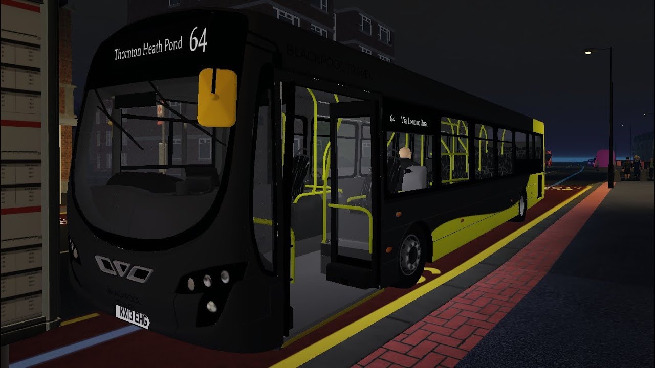Driving a Blackpool travel 529 Volvo B7rle