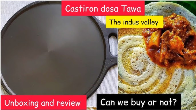 Enjoy Crispy Dosas with a Cast Iron Dosa Tawa
