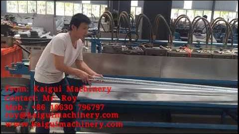 Fully Automatic Ceiling T grid Machine with best Price, most professional