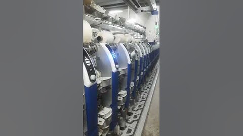 Muratec. Auto Doffing System of Muratec QPRO EX Process Coner ll (Autocone Machine) #Muratec #USTER