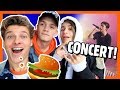 BURGER DATE with BAM & Jacob Sartorius concert | HelloRasmus