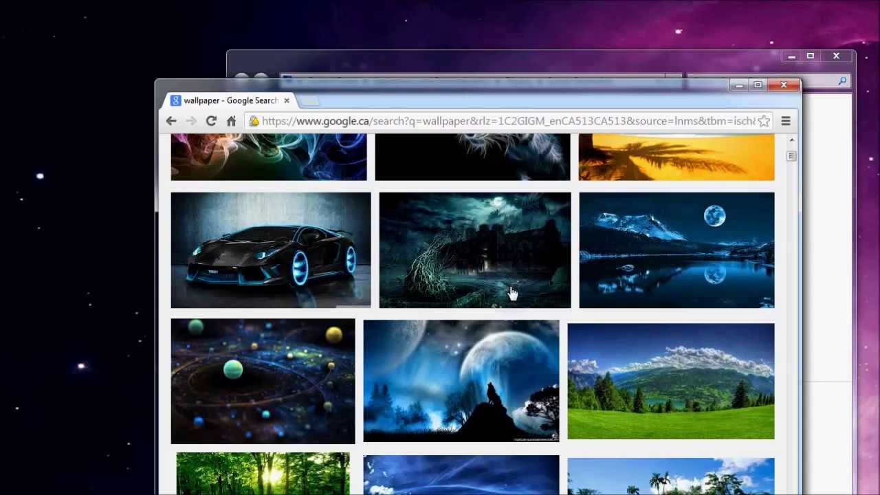 How To Change The Wallpaper Google Homepage - Make Google My Homepage