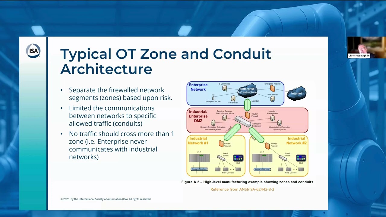 7 Steps to a Sustainable OT Security Program Chris McLaughlin, CISO, Johns Manville