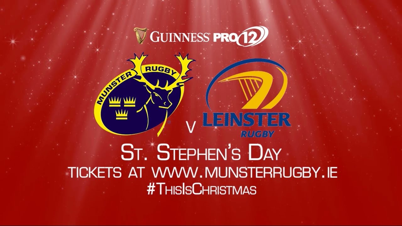 Munster v Leinster on St Stephens Day