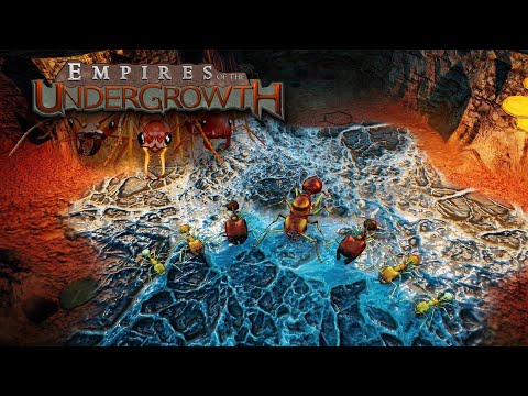 Видео: ИГРАЕМ ЗА БОЛЬШЕГОЛОВОГО МУРАВЬЯ В Empires of the Undergrowth!!!