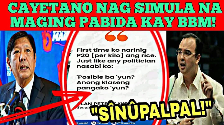 CAYETANO NAGSIMULA NANG MAGPABIDA SA TAONG BAYAN A...