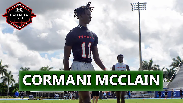 Lakeland 2023 CB Cormani McClain at UA Next Future...
