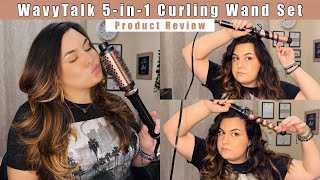 WavyTalk 5-in-1 Curling Wand Set - Product Review!