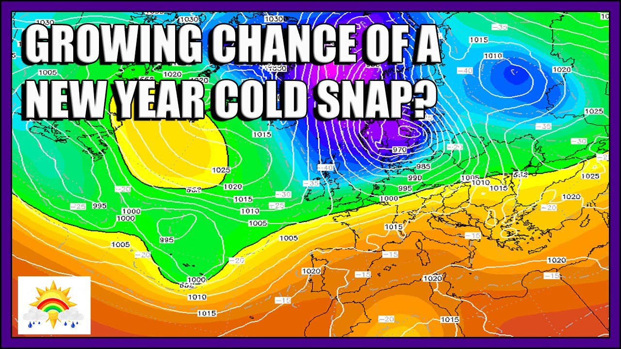Ten Day Forecast: Growing Chance Of A New Year Cold Snap? - YouTube