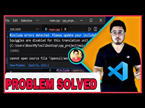Include Path Error in VS Code | 100 Fixed