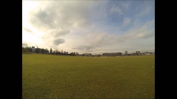 Scratch Built Flying Wing - Maiden Flight