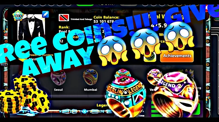 8Ball Pool Live🔴 Give Away Free Coins 1.1b+
