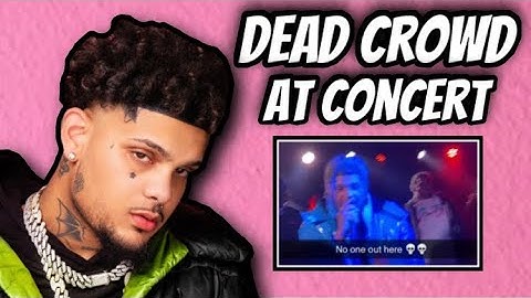 Smokepurpp Concert Is Empty With Dead Crowd (Smokepurpp Cancels Whole Tour?)