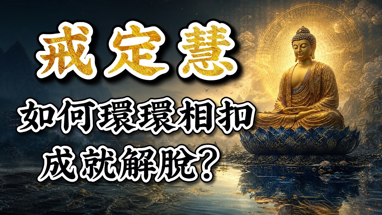 學佛完整路線圖！「戒定慧」三學如何環環相扣成就解脫？#佛教故事 #佛法 #修行 #開悟 #戒定慧 - YouTube