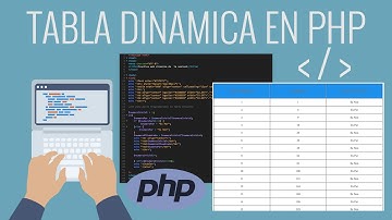 Como Crear una Tabla Dinámica en PHP