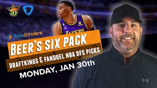 DRAFTKINGS \& FANDUEL NBA PICKS TODAY (1\/30\/23) - DFS 6 PACK