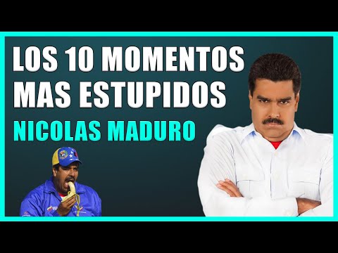 Los 10 MOMENTOS más ESTUPIDOS de NICOLAS MADURO 😂