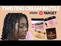 Trying Affordable Twisting Creams from Target! WHICH IS THE BEST TWISTING CREAM?
