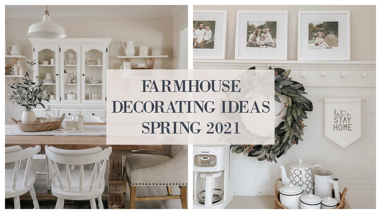 Farmhouse Dining Room Decor Ideas 2021 : Modern Farmhouse Decor Ideas