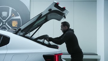 Polestar 2 - handsfree opening and closing the tailgate