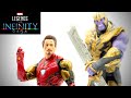 Marvel Legends The Infinity Saga:  IRON MAN MARK 85 (LXXXV) & THANOS Review