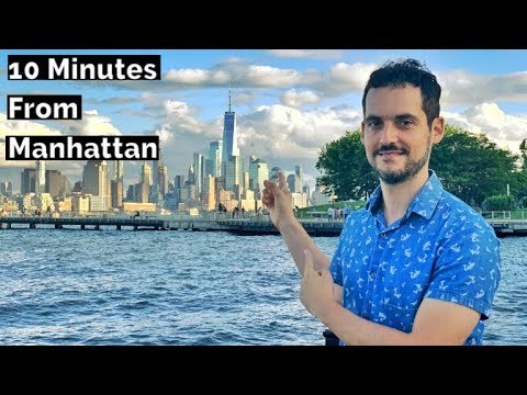 A Gem Across The Hudson- Exploring HOBOKEN (10 Min From NYC) !