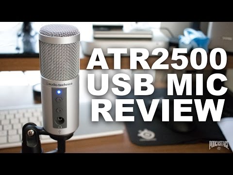 Audio-Technica ATR2500-USB Mic Review / Test